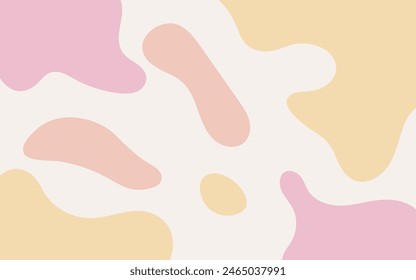 Hand drawn abstract minimal background