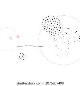 hand drawn abstract minimal textures