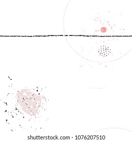 hand drawn abstract minimal textures