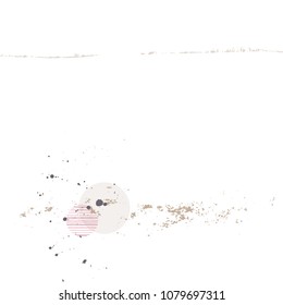 hand drawn abstract minimal textures
