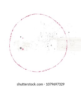 hand drawn abstract minimal textures
