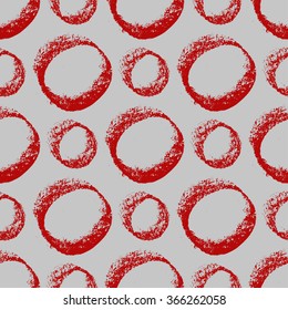 Hand drawn abstract pattern. Charcoal seamless background.