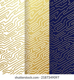 Colección de patrones abstractos dibujada a mano