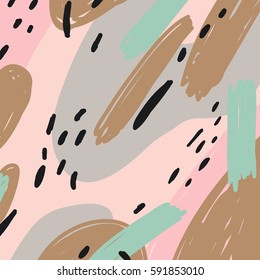 Hand drawn Abstract pattern for kids