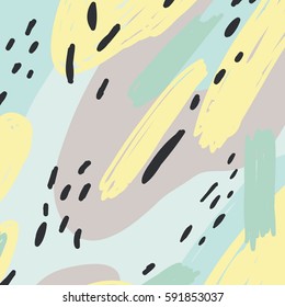 Hand drawn Abstract pattern for kids