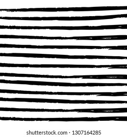 Hand drawn abstract pattern with hand drawn lines, strokes. Set of vector grunge brushes. wavy striped, Vector EPS 10 illustration