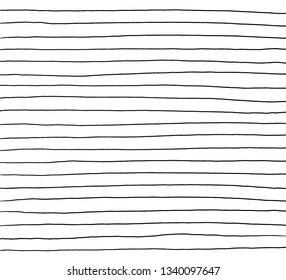 Hand drawn abstract pattern with hand drawn lines, strokes. Set of vector grunge brushes. wavy striped, Vector EPS 10 illustration