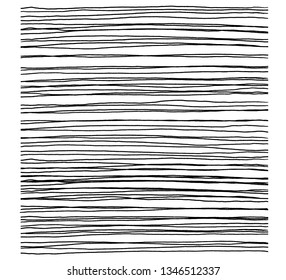 Set Ink Hand Drawn Textures Lines Stock Vector (Royalty Free) 224133805