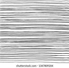 Hand drawn abstract pattern with hand drawn lines, strokes. Set of vector grunge brushes. wavy striped, Vector EPS 10 illustration