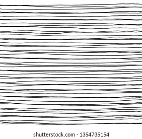 Hand drawn abstract pattern with hand drawn lines, strokes. Set of vector grunge brushes. wavy striped, Vector EPS 10 illustration