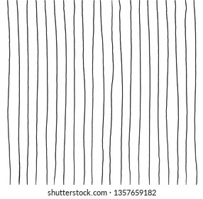 Hand drawn abstract pattern with hand drawn lines, strokes. Set of vector grunge brushes. wavy striped, Vector EPS 10 illustration