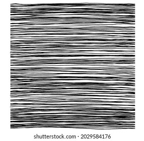 Hand drawn abstract pattern with hand drawn lines, strokes. Set of vector grunge brushes. wavy striped, Vector EPS 10 illustration