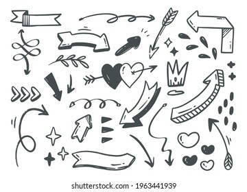 Hand drawn abstract scribble doodle 