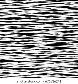 Hand drawn abstract scribble seamless pattern. Random brush strokes background. Geometric tangled texture. Graphic design element for scrapbooking, wallpaper, poster, flyer, card. Vector illustration