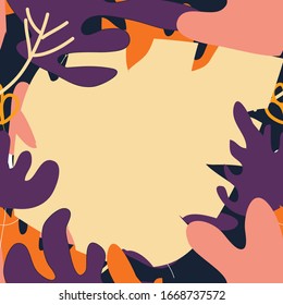 Hand drawn abstract seamless pattern. Minimalism and simplicity shape design. Can use for print, template, fabric, presentation, textile, banner, poster, wallpaper