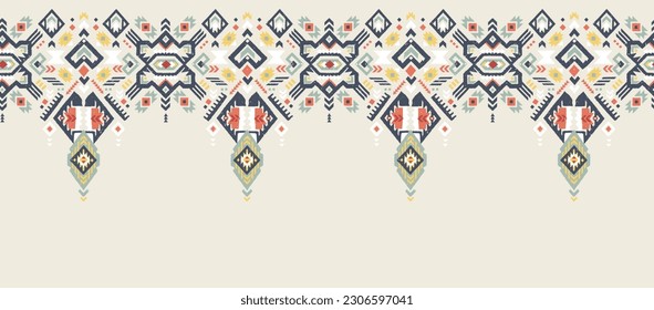 Hand drawn  abstract seamless pattern, ethnic background, boho style - great for textiles, banners, wallpapers, wrapping - vector design