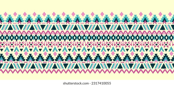 Hand drawn  abstract seamless pattern, ethnic background, simple style - great for textiles, banners, wallpapers, wrapping - vector design