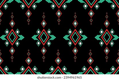 Hand drawn abstract seamless pattern, ethnic background, simple style - great for textiles, banners, wallpapers, wrapping - vector design