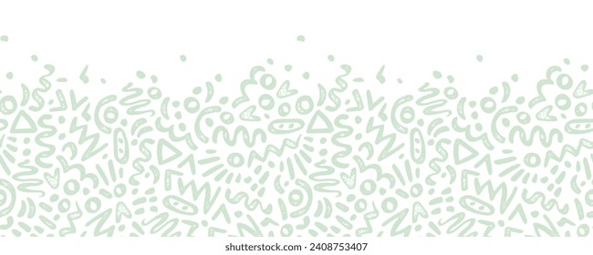Hand drawn abstract seamless pattern, ethnic background, simple style - great for textiles, banners, wallpapers, wrapping - vector design