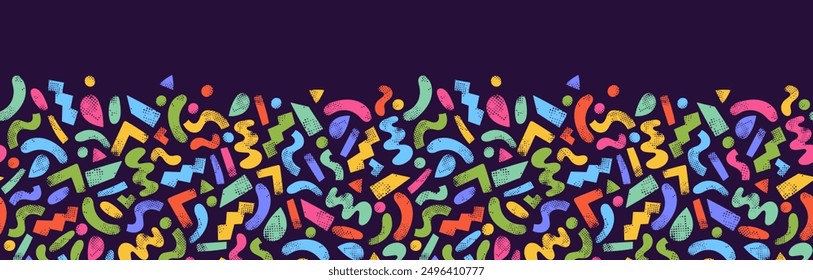 Hand drawn abstract seamless pattern, ethnic background, simple style - great for textiles, banners, wallpapers, wrapping - vector design