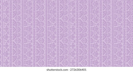 Padrão sem emenda abstrato desenhado à mão, fundo étnico, estilo asteca - ótimo para têxteis, banners, papéis de parede, envoltório - design vetorial