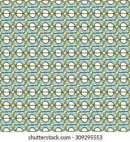 Hand drawn abstract seamless pattern. Vector endless wallpaper texture.