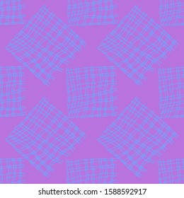 Hand drawn abstract seamless texture on a purple background. EPS 10 vector