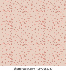 Hand drawn abstract seamless texture on a cream pastel background. EPS 10 vector
