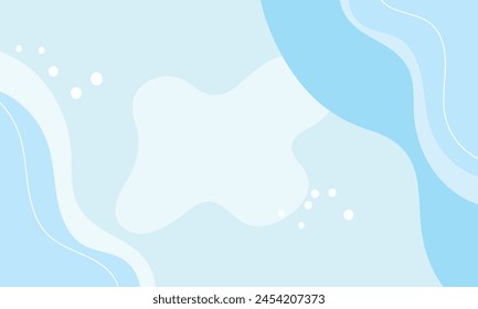 hand drawn abstract shapes background design.