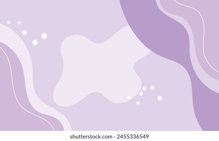 Hand drawn abstract shapes background design.