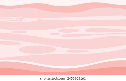 Hand drawn abstract shapes background design