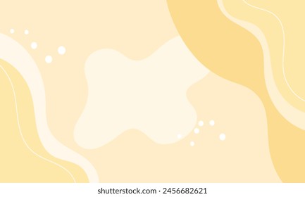 Diseño de fondo de Formas abstractas dibujadas a mano.