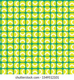 Hand Drawn Abstract Squares Geometric Shapes Vector Pattern Isolated Background