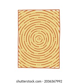 Hand drawn abstract sun background. Sketch drawing universe A4 format cover design template for book, report, notebook, album, brochure, magazine, flyer, booklet. Part of set.