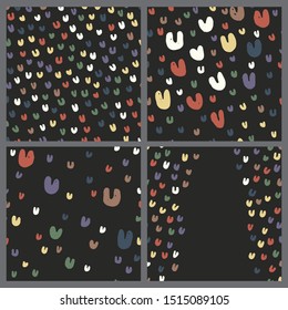 Hand drawn abstract textures. Universal design for wrapping, flyers, cards, branding and digital scrapbooking.
