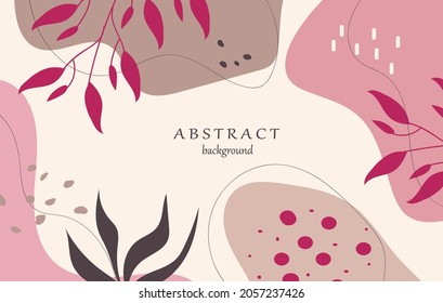Hand drawn abstract trendy universal artistic background templates for invitation, banner, placard, brochure, poster, card, flye, cover, header.