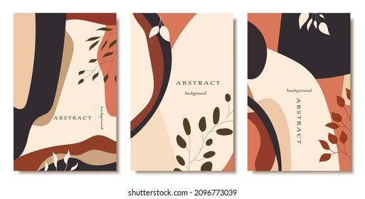 Hand drawn abstract trendy universal artistic background templates for invitation, banner, placard, brochure, poster, card, flye, cover, header.