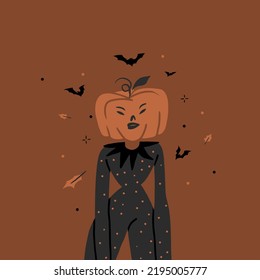 Hand drawn abstract vector graphic clipart illustrations,Halloween holiday costume party adult people characters collection set.Creepy Halloween design poster concept.Happy Halloween contemporary
