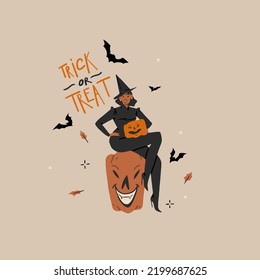 Hand drawn abstract vector graphic clipart illustrations,Halloween holiday costume party adult people characters collection set.Creepy Halloween design poster concept.Happy Halloween contemporary art.
