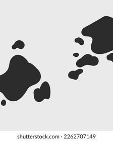 Hand drawn abstract vector graphic illustration boho bull or horse cartoon skin composition.Nature design.Bohemian animal skin texture contemporary art.Graphic cow texture skin print concept design.
