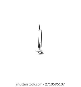 Colección de ilustración gráfica de Vector abstracto dibujado a mano con línea estilizada Conjunto de diseño de decoración de alegres Navidades y fiestas. Concepto de boceto de doodle moderno de moda. Vector de boceto de celebración.