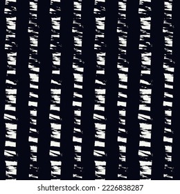 Hand drawn abstract wallpaper. Paint brush lines seamless surface pattern. Hatches background. Strokes image. Fabric motif. Dashes digital paper. Ethnic textile print. Web designing. Vector artwork.