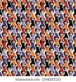 Papel de parede abstrato desenhado à mão. Pinte o padrão de superfície uniforme do pincel. Fundo da textura. Imagem do modelo. Tecido. Papel digital. Fundo de impressão têxtil étnica. Web design. Ilustração artística.