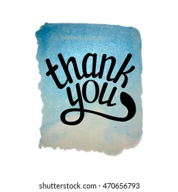 Hand drawn abstract watercolor pattern made in vector with shiny effect. Hand made painted texture with lettering elements