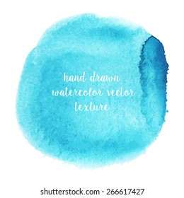 Hand drawn abstract watercolor vector background texture for your design.