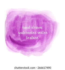 Hand drawn abstract watercolor vector background texture for your design.