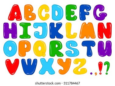 Alphabet Letters Stock Vector (Royalty Free) 98137556 | Shutterstock