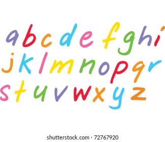Hand drawn Alphabet