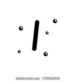 Ilustración de diseño de vector de alfabeto dibujado a mano