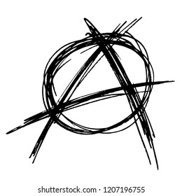 Hand Drawn Anarchy Sign